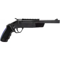 Rossi Brawler Single Shot Pistol, .410GA/.45LC, 9" Barrel, Black with Picatinny Rail and Integrated Rear Sight