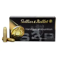 Sellier & Bellot .38 Special 158gr Full Metal Jacket (FMJ) Ammunition - 50 Rounds - SB38P