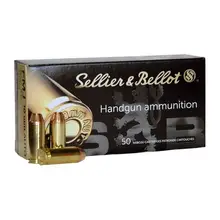 Sellier & Bellot 10mm Auto 180 Grain Full Metal Jacket Ammo, Box of 50 - SB10A