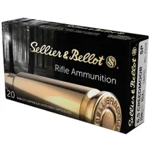 Sellier & Bellot 6.5 Creedmoor 156 Grain SP Ammunition, Box of 20 - SB65D