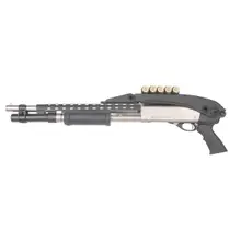 ATI Shotforce Top-Folding Shotgun Stock, Black Synthetic Polymer - TFS0600 for Moss/Rem/Win 12/20 GA