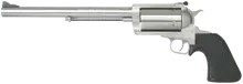 Magnum Research BFR .444 Marlin Stainless Steel Revolver with 10" Barrel and 5-Round Capacity, Hogue Rubber Grip