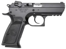 Magnum Research Baby Desert Eagle III Semi-Compact 9mm, 3.85" Barrel, 16-Rounds, Black Carbon Steel with Polymer Grip