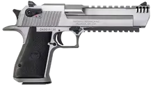 Magnum Research Desert Eagle Mark XIX .50 AE, 6" Stainless Steel Barrel, 7-Round, with Integral Muzzle Brake