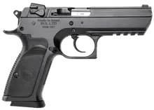 Magnum Research Baby Desert Eagle III 9mm Luger Pistol with 4.43" Barrel, 10+1 Capacity, Steel Frame, Matte Black Finish, and Polymer Grip