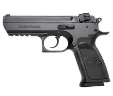Magnum Research Baby Eagle III 40 S&W 4.38" Full-Size Black Carbon Steel Pistol with Polymer Grip - 10+1 Rounds