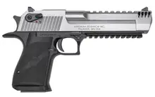 Magnum Research Desert Eagle Mark XIX L6 .357 Mag, 6" Barrel, 9-Rounds, Stainless Steel Slide, Black Hardcoat Anodized Frame with Polymer Grip and Integral Muzzle Brake