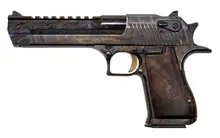 Magnum Research Desert Eagle Mark XIX .50 AE 6" Barrel, Case Hardened, 7-Rounds with Walnut Grip