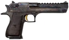 Magnum Research Desert Eagle Mark XIX .44 Magnum 6" Barrel, 8-Round, Case Hardened Carbon Steel, Walnut Grip with Engraved Logo
