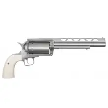 Magnum Research BFR .45LC/.410GA 7.5" Stainless Steel 6-Round Revolver with Vent Rib and Bisley Grips