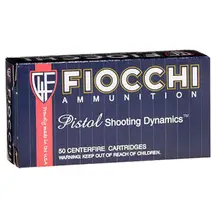 Fiocchi .32 Auto 60 Grain Semi-Jacketed Hollow Point Ammunition, Box of 50 - 32APHP