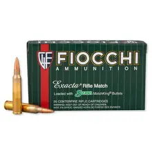 Fiocchi .223 Rem 69gr Sierra MatchKing HPBT Ammunition - Box of 20