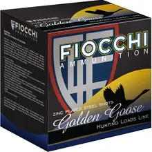 FIOCCHI EXTREMA GOLDEN GOOSE 12 GAUGE AMMUNITION 3-1/2" #1 1-5/8OZ STEEL SHOT 1430FPS
