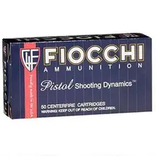 Fiocchi .38 Special 125gr SJHP Shooting Dynamics Ammunition - Box of 50