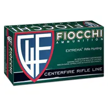 FIOCCHI EXTREMA .222 REMINGTON AMMUNITION 20 ROUNDS 50 GRAIN POLYMER TIP BOAT TAIL PROJECTILE 3200FPS
