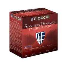 Fiocchi Shooting Dynamics Target 12 Gauge 2.75" 1 1/8 oz Shot - 25 Rounds per Box