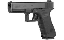 Glock 17 Gen 3 Semi-Automatic Pistol, 9mm Luger, 4.48" Barrel, 17-Round, Black Polymer Frame & Grip, USA Made - UI1750203