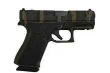 Glock G43X 9mm 3.39" 10RD OD Green Tiger Stripe MOS Fixed GS