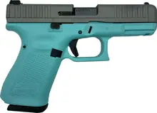 Glock 44 Tiffany Blue / Titanium .22 LR 4.02 Barrel 10-Rounds GrabAGun Exclusive