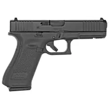 Glock 17 Gen5 9mm 4.49" Barrel 17-Round Black Pistol with Front Serrations and 3 Magazines