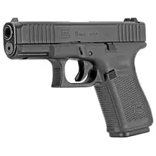 Glock 19 Gen5 Compact 9mm Luger 4.02" Barrel 15-Round Pistol with 3 Mags, Black