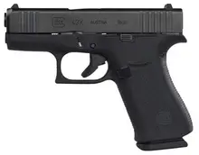 Glock G43X 9mm Luger 3.41" Barrel, Glock Night Sights, 10 Round, Black Polymer Grip Pistol