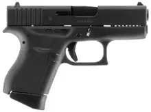 Glock 43X Rebuilt 9mm Black Subcompact Pistol with 3.41" Barrel and 10-Round Capacity