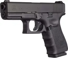 Glock G19 G4 UR19501 Rebuilt 9mm Luger with Black Polymer Frame & Grip, Black Steel Slide, Adjustable Sights, 15+1 Capacity (US Made)