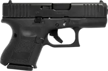 Glock 27 Gen5 Subcompact .40 S&W, 3.43" Barrel, 9-Round, Fixed Sights, Black Pistol