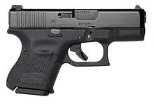 Glock 26 Gen 3 9mm Luger Subcompact Handgun with 3.43" Barrel, Black Night Sights, and Two 10-Round Magazines