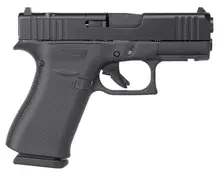Glock G43X MOS 9MM Luger Sub-Compact Pistol, 3.41in Barrel, 10+1 Rounds, Black Finish, Optics Ready