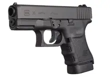 Glock G30SF Short Frame 45 ACP, 3.78" Barrel, 10+1 Rounds, Black, Finger Grooved Polymer Frame, Serrated Slide, Fixed Sights, CA Compliant, US Made