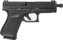 Glock 44 TALO .22LR, 4.02" Threaded Barrel, 10-Round, Fiber Optic Sight, Black Pistol