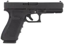 Glock 21 Gen 4 .45 ACP Pistol with 4.6" Barrel, Interchangeable Backstrap Grip, and (3) 10-Round Magazines - Black