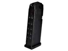 GLOCK G19 9MM MAGAZINE - 15 ROUND (BLACK POLYMER)