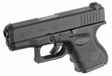 Glock 26 Gen 3 9mm Luger Subcompact Handgun, 10-Round Magazines, 3.4" Barrel, Black, Refurbished PR26509