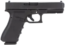 Glock G37 Gen3 45 GAP 4.49" Barrel Black Semi-Auto Pistol with 10+1 Rounds and Polymer Grip