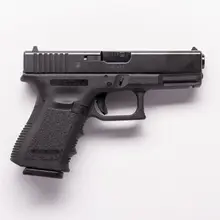 Glock G23 Gen 3 Compact .40 S&W Pistol, 4.02" Barrel, 13-Round, Black Polymer Grip, Fixed Sights, PI2350203