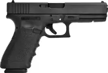 Glock G20SF Gen 3, 10MM, 4.61" Barrel, Semi-Automatic, Striker Fired, Full Size Pistol, Black Matte Finish, 15+1 Rounds, Fixed Sights, Short Frame, Polymer Grip