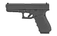 Glock 21 Gen4 Full Size Pistol, .45 ACP, 4.61" Barrel, 10 Rounds, Black Frame & Slide, Interchangeable Backstrap Grip, Fixed Sights - UG2150201