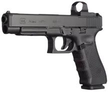Glock 34 Gen4 MOS 9mm, 5.31" Barrel, 10-Rounds, Black, Adjustable Sights, Interchangeable Backstrap Grip, Competition Model