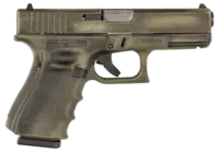 Glock G42 Subcompact 380 ACP 3.25" 6+1 Rounds OD Green Battleworn Polymer Grip Pistol