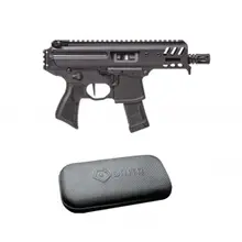 SIG SAUER MPX Copperhead 9mm 4.5in 20rd No Brace Black Semi-Auto Pistol with GRITR Multi-Caliber Universal Gun Cleaning Kit