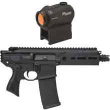 SIG SAUER MCX RATTLER 5.56 NATO 5.5IN 30RD SEMI-AUTO PISTOL WITH SIG SAUER ROMEO5 RED DOT SIGHT