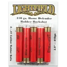 Lightfield .410 Bore 2-1/2" 5RD Rubber Ball Ammunition