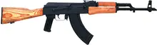Century Arms WASR-10 AK-47 Semi-Automatic Rifle, 7.62x39mm, 16.25" Barrel, 30+1 Rounds, Black Hardwood Stock, Muzzle Brake - RI1805N