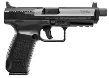 Canik TP9SFT 9mm HG4067N Threaded Barrel Black Polymer Grip with Interchangeable Backstrap and 2-18R Mags