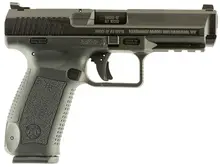 Century Arms TP9SF Special Forces 9mm Black Cerakote with Interchangeable Backstrap Grip, 10+1 Capacity