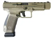 Canik TP9SFX 9mm 5.2" 20RD FDE Polymer Pistol with Warren Sights