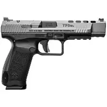 Canik TP9SFX Tungsten Grey 9mm Semi-Auto Pistol with 5.2" Barrel, Warren Tactical Sights, and Two 10-Round Magazines